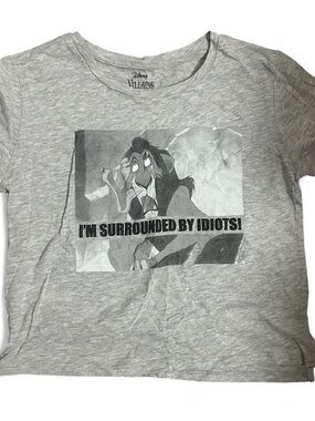 Disney “Villains” Lion King Scar Graphic Tee (NWOT)
